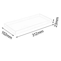 Capa protetora contra poeira para teclado mecânico acrílico, fácil de usar, acessórios para teclado de mesa, capa para teclado de jogos para casa - Image 3