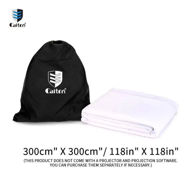 Tela de Impacto Caiton HD Dupla Camada Silenciosa Durável 4 Tamanhos
