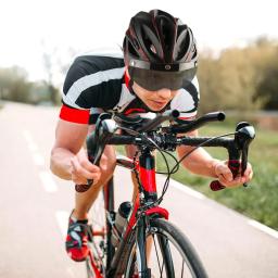 PEMILA-Capacete de Ciclismo Integralmente Moldado para Homens e Mulheres, Capacete Ultraleve de Bicicleta, Capacete de Motocicleta com Óculos Magnéticos - Image 6