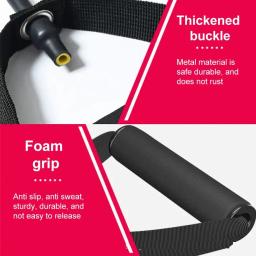 5 níveis de faixas de resistência com alças treinamento resistência puxar para cima banda ginásio resistência exercício borracha lld07 - Image 4