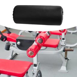 Rolo de espuma de couro PU para treino, esponja, suporte de rolo, equipamento de exercício, Home Gym, Fitness Machine - Image 4