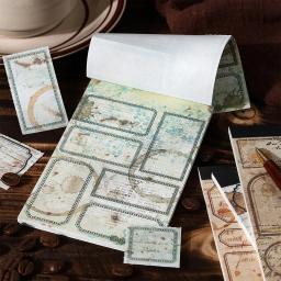 Memo Pads Material para Scrapbooking, Papel De Café, Diário e Diário, Fundo Do Cartão, Papel De Decoração, 30 Pçs/lote - Image 2
