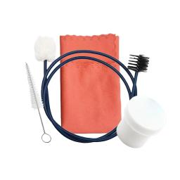 1 conjunto de limpeza trompete escova interna kit manutenção para trombone limpeza - Image 6