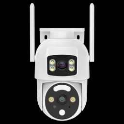 Câmera de segurança O-Kam Pro 10MP PTZ externa, WiFi, tela dupla, áudio bidirecional, zoom digital 10X, detecção humana, IP66 - Image 6