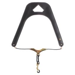 1 pçs preto sax alça de ombro ajustável saxofone pescoço cinta acolchoada ombro confortável para saxofone acessórios práticos - Image 3