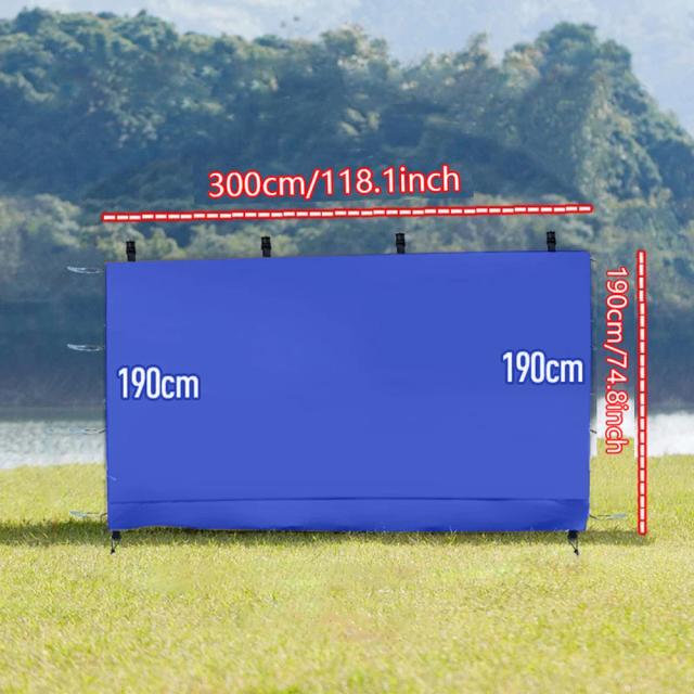 Gazebo Impermeável Pop Up Azul Real 10x10ft com Laterais Sunwall para Proteção ao Ar Livre