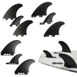 Prancha de surf para FCS2 Keel Fins, alto desempenho, núcleo de fibra de vidro, 138-150mm, 3 peças - Image 5