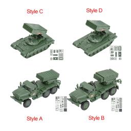Kits de construção de veículos para crianças, brinquedos de construção de carros para coleção, brinquedos educativos para meninos, 1/72 - Image 6