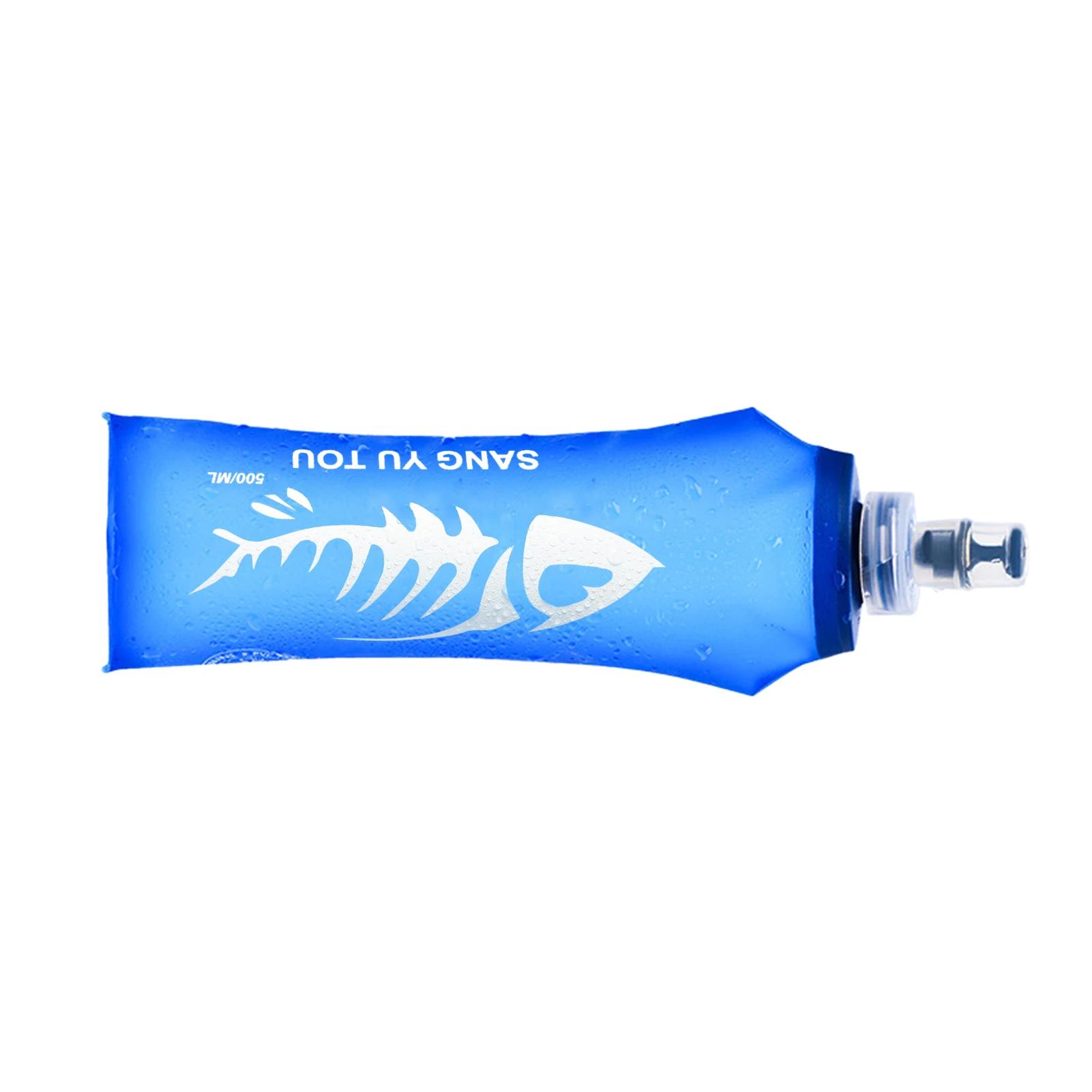 Garrafa Dobrável de Silicone - Leve e Compacta para Camping, Viagens e Exercícios - 250ml e 500ml Disponíveis