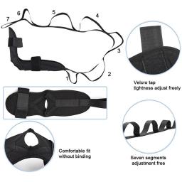 Correias para Maca Fascia, Flexível Novamente, Yoga Strap Belt, Treinamento e Exercício, Reabilitação Hemiplegia Curso, Maca Perna - Image 5