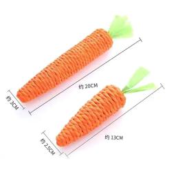 Carrot Cuddle Stick para gato, mordedor, placa anti-mordida, pet suprimentos, brinquedos sonoros, diversão, novo, 2024 - Image 5