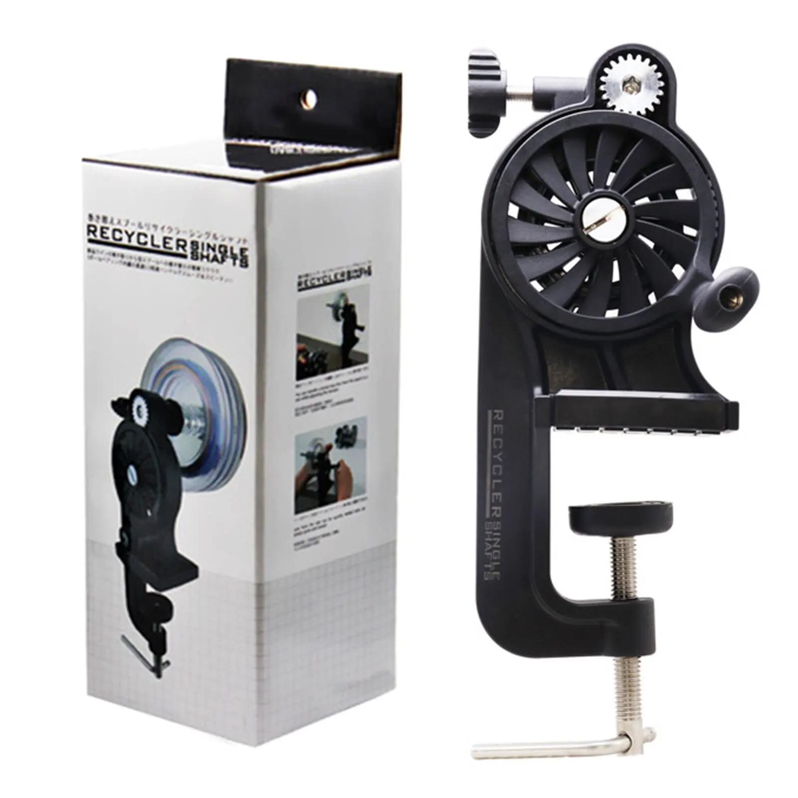 Linha De Pesca Ajustável Winder, portátil Braçadeira De Mesa, máquina De Carretel, fio De Enrolamento Reclaimer Equipamento, linha Spooler - Image 1