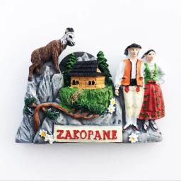 Ímãs de geladeira 3d da europa, polónia, turismo, lembrança, ímãs de geladeira, coleção de adesivos, artigos de decoração de artesanato - Image 4