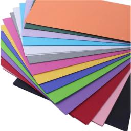 A4 Papel De Papelão Scrapbooking Colorido, Cartão De Fundo Fosco, Handmade DIY Card Making, Material De Escritório, 50Pcs - Image 2