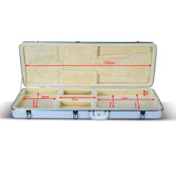 Estojo rígido para guitarra elétrica, estojo protetor para baixo de guitarra elétrica - Image 6
