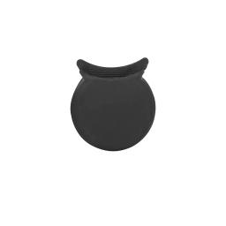 Clarinete resistente polegar resto tampa, tubo preto de silicone, dedo Caps, portátil, confortável, instrumento de sopro acessório - Image 3