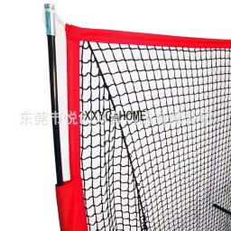 Rede De Prática De Softball De Beisebol Com Moldura, Batendo Pitching Batting, Catching Backstop Equipment, Zona De Strike De Treinamento, 5x5 Pé - Image 5