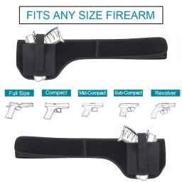 1pc coldre de arma ao ar livre multifuncional escondido transporte cintura universal estoque cinto pistola para equipamentos táticos - Image 5