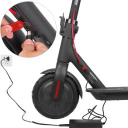 Adaptador de bateria para scooter elétrico Xiaomi, Ninebot, Es1, Es2, Es4, E22, E25, F40, F20, 42V, 2A, M365, 1S Pro, Pro2 - Image 4