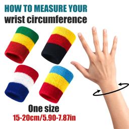 Bracetop-suporte de pulso, 1 par, para esportes, tênis, basquete, fitness, faixa de suor, toalha, pulseira, protetor - Image 4