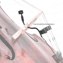 Suporte de microfone condensador universal, grampo para saxofone, violino, clarinete, baixo, violoncelo, piano, compatível para DPA 4099 Mic - Image 4