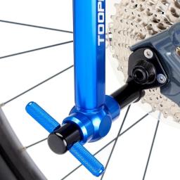 Quadro da bicicleta de montanha cauda gancho corrector roda conjunto desviador traseiro olho puxar cauda gancho correção ferramenta reparo - Image 2