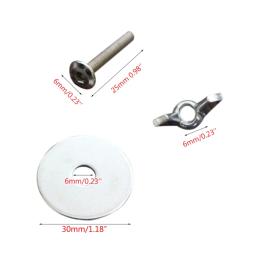 367A 10 unidades suporte para poleiro pássaros parafuso e porcas para casa papagaio acessórios para gaiola pássaros - Image 6