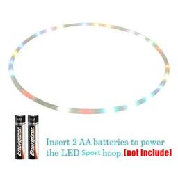 Argola esportiva brilhante de 60/70/80/90cm, anel para perder peso, 7 cores que mudam, círculo de ioga, equipamento de treino fitness para mulheres e crianças - Image 4