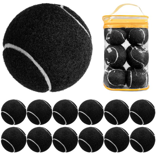 Treino de Pressão para Bolas de Ténis - Pacote com 12 Bolas de Ténis de Praia Desportivas