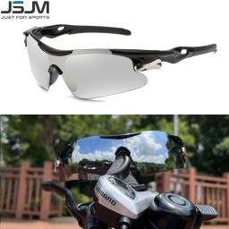 Jsjm ao ar livre dos homens ciclismo óculos de sol da bicicleta estrada mountain riding proteção esportes óculos mtb bicicleta óculos de sol - Image 6