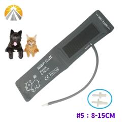 Alta Qualidade Reutilizável Sangue Veterinário NIBP Pressão Manguito Única Mangueira Para Animal Veterinário Diagnóstico Profissional Pet Monitor - Image 6