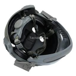 Capacete de airsoft com máscara de proteção totalmente coberta, capacete tático de paintball, cs wargame, combate, caça, capacetes esportivos - Image 6
