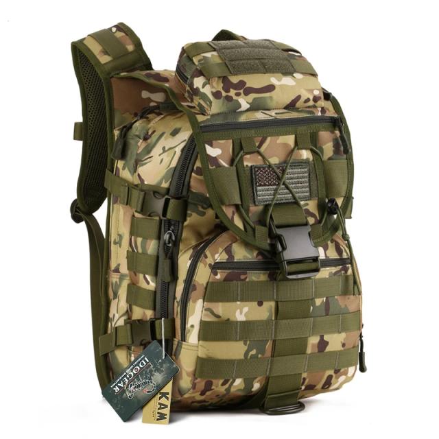 Mochila Tática X7 Molle para Esportes ao Ar Livre, Caminhadas e Camping