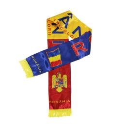 Bandeira de seda cetim de impressão dupla face para fãs de futebol, Romênia cachecol, Forza, TRICOLORII, bandeira, 15x150cm - Image 3