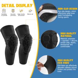 Joelheiras Anti-Colisão para Crianças, Equipamento de Proteção para Luta Livre, Basquete, Futebol, Voleibol, Bicicleta, Crianças, 3-12 anos - Image 2