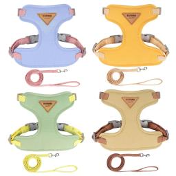 Ajustável Soft Nylon Pet Harness, malha macia, ao ar livre Cat Vest, respirável, cinta no peito, cães pequenos, médios, gatos - Image 4