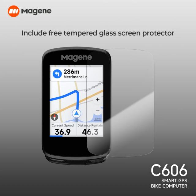 Magene C606 Computador de Bicicleta com GPS, Navegação, Wi-Fi, Bluetooth