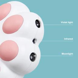 Treinamento interativo Chaser Toy para cães e gatos indoor, USB Recarregável, 5 Padrões Ajustáveis - Image 6