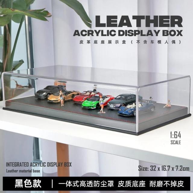Caixa de Armazenamento 1:64 para Exibir Modelos de Carros e Miniaturas em Dioramas - Ideal para Decoração e Coleção