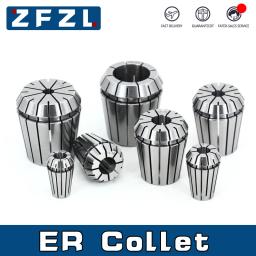 Primavera Collet Mandris Suporte de Ferramenta para Máquina de Gravura CNC, Eixo Fresagem Torno, 0.008mm, 0.015mm, 1Pc, ER11, ER16, ER20 - Image 1