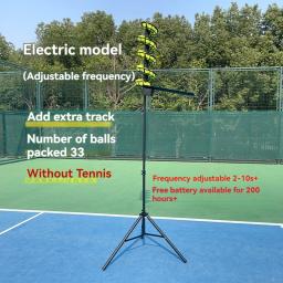 Pro Tennis Ball Dropping Machine, Velocidade e Altura Ajustável, Alimentador De Bola De Tênis, Máquina De Servir Automático, Exerciser Swing - Image 2