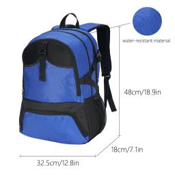 Grande Saco De Futebol Esportivo, Mochila De Futebol, Sacos para Basquete, Voleibol, Futebol com grampo separado e compartimento de sapatos - Image 4