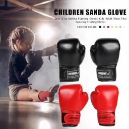 3-10 anos crianças luvas boxe para diversão muay thai luta artes marciais saco treinamento perfuração luvas do luva - Image 4