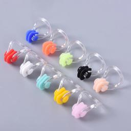 Reusable Soft Silicone Natação Nariz Clip para Adultos e Crianças, Clipes de Mergulho Confortáveis, Surf, Alta Qualidade, 10pcs por lote - Image 2