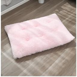 Esteira longa de pelúcia, cama de dormir do cão, confortável ninho de gato, suprimentos quentes, inverno - Image 1