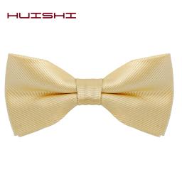 Huiishi laço laços para homem sólido listra preto pérola branco bowtie elegante mans bussiness festa de casamento acessórios borboleta arco - Image 4