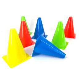 5pcs18cm sinal balde 6 Polegada barreira futebol estrada plana treinamento cone rolo pilha springback marcação copo símbolo acessórios esportivos - Image 2