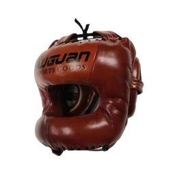 Feixe Fechado Proteção Completa Sanda Capacete, Boxe Fighting Head Guard, Adulto boxe Head Cover, Karate Taekwondo Capacete - Image 4