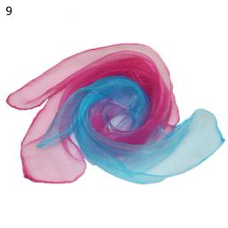 6 cores práticas cachecóis de ginástica para o jogo ao ar livre brinquedos dança e malabarismo toalhas doces colorido gym toalha de dança gaze - Image 4