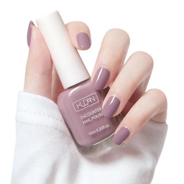 Esmalte de Unha em Gel de 10ml com Secagem Rápida, Cor Sólida e Base à Base de Água para Arte de Unhas